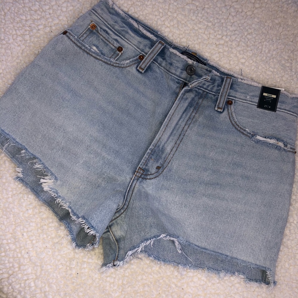 Abercrombie + Fitch Annie High Rise Short
